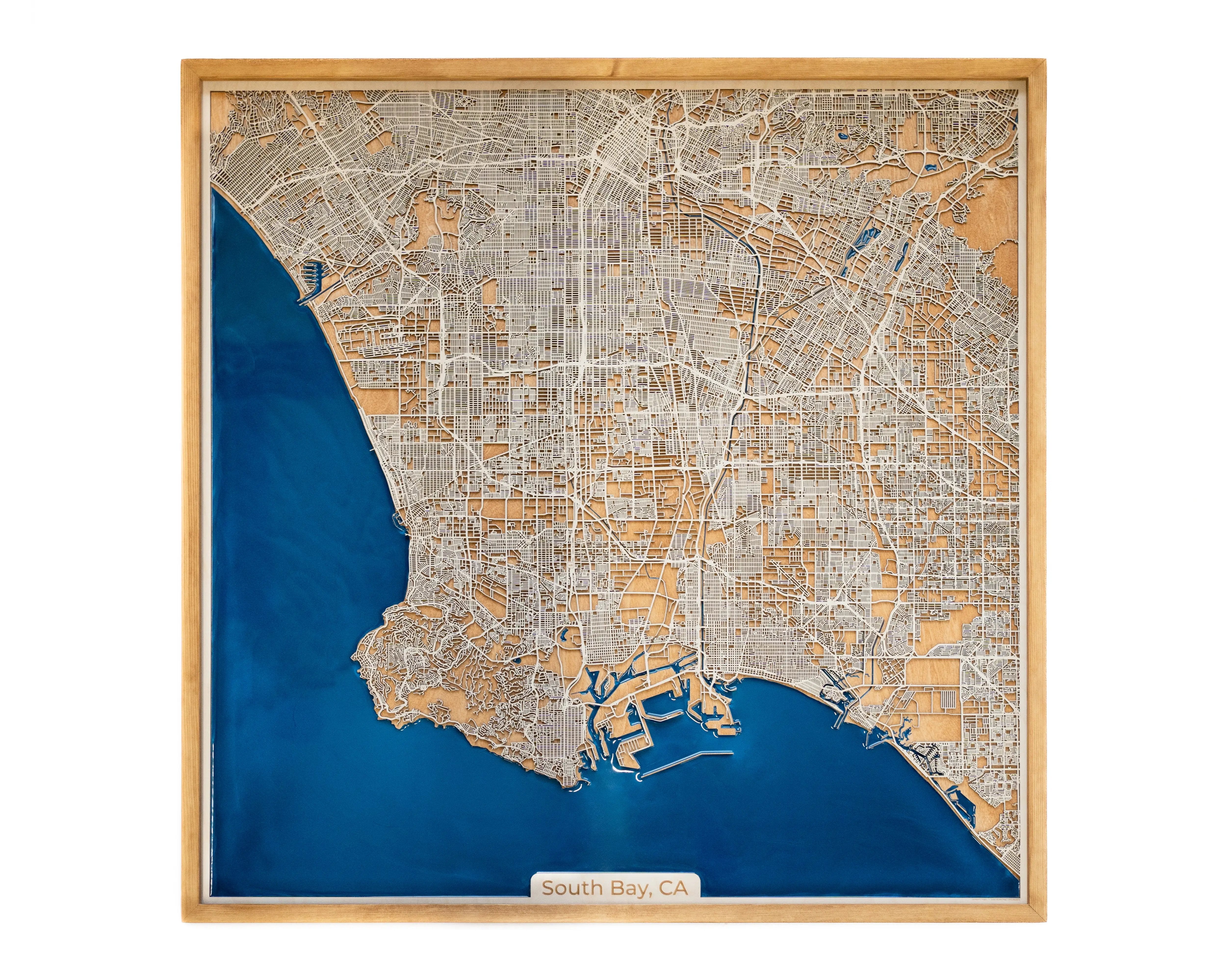 South Bay Wood Map