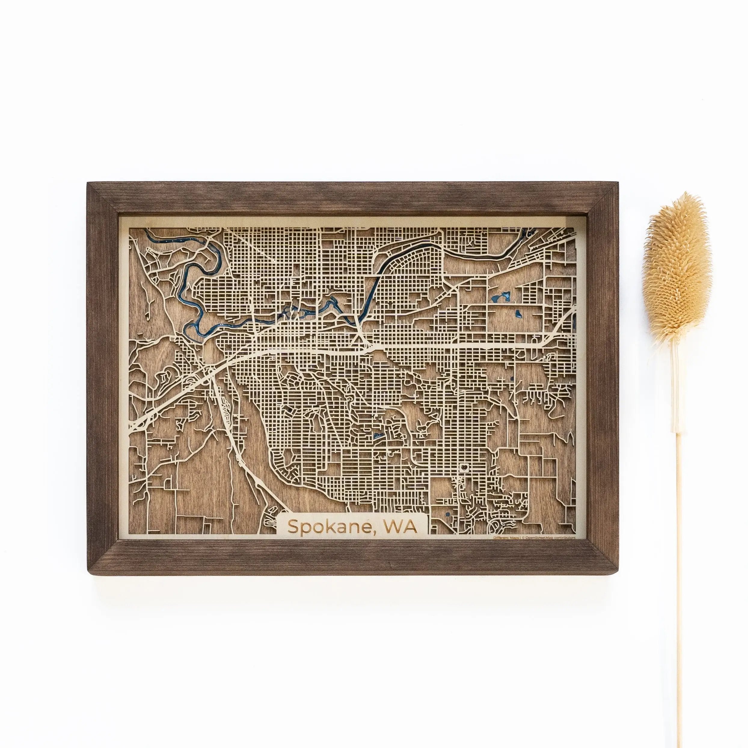 Spokane Wood Map