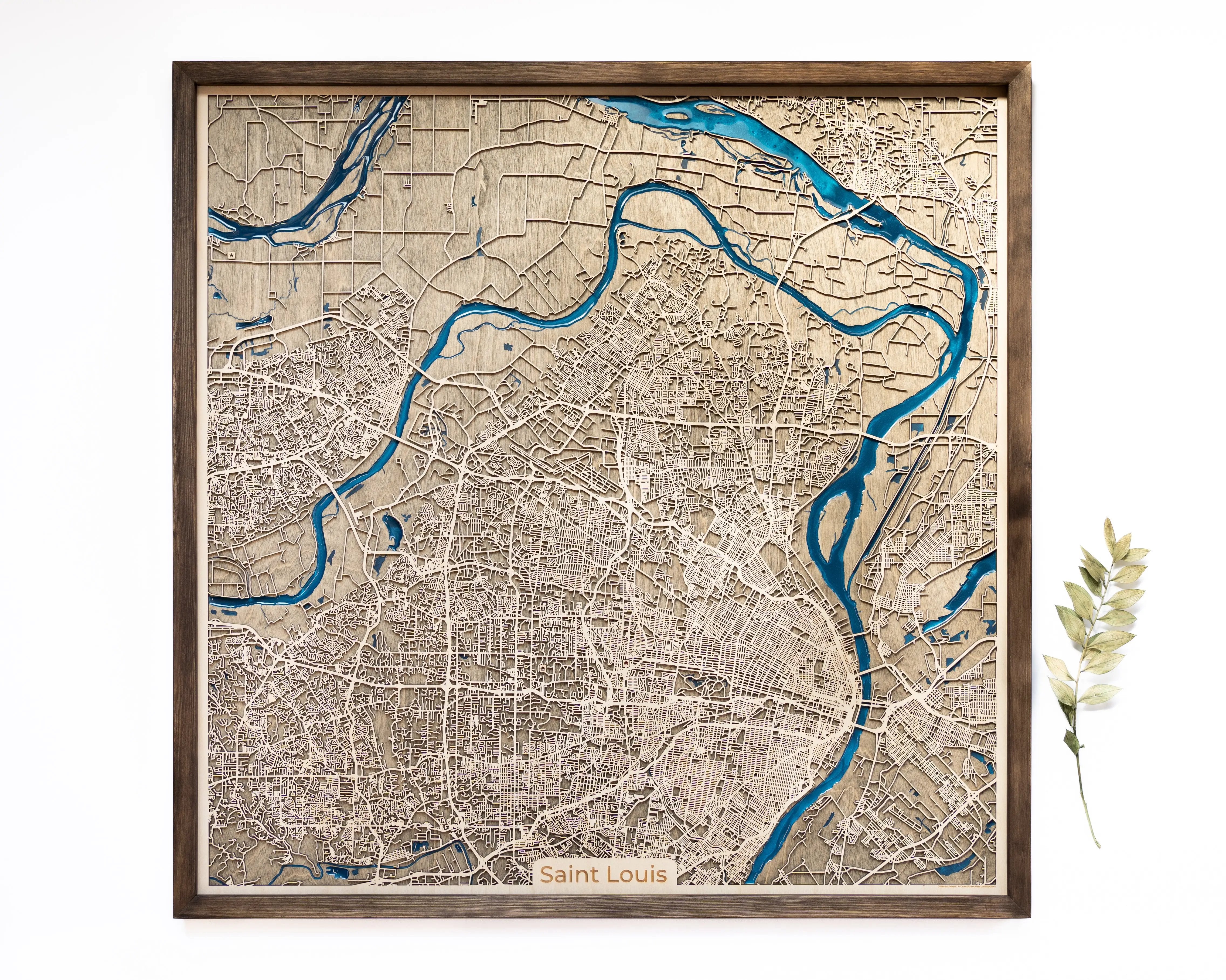 St.Louis Wood Map