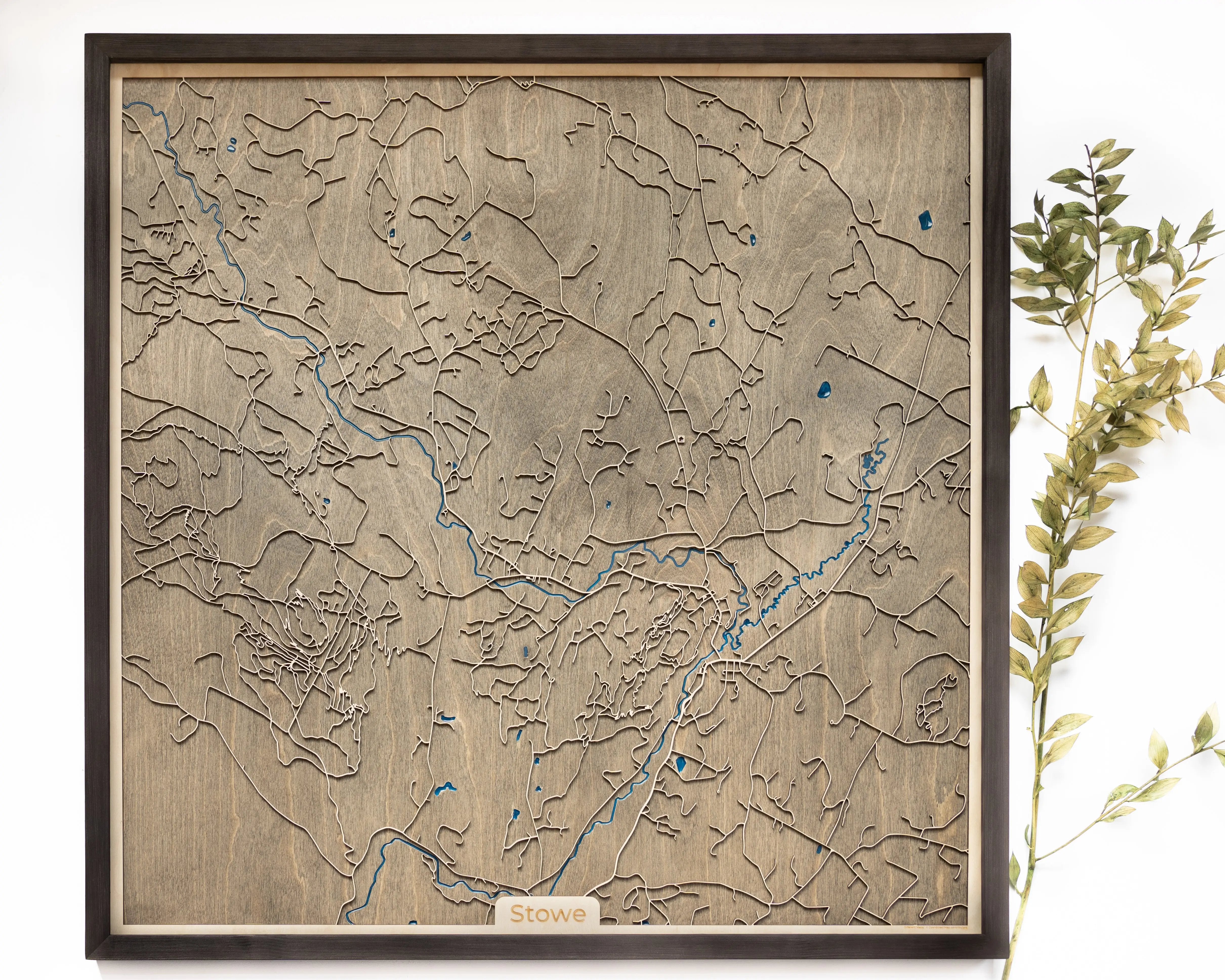 Stowe Wood Map