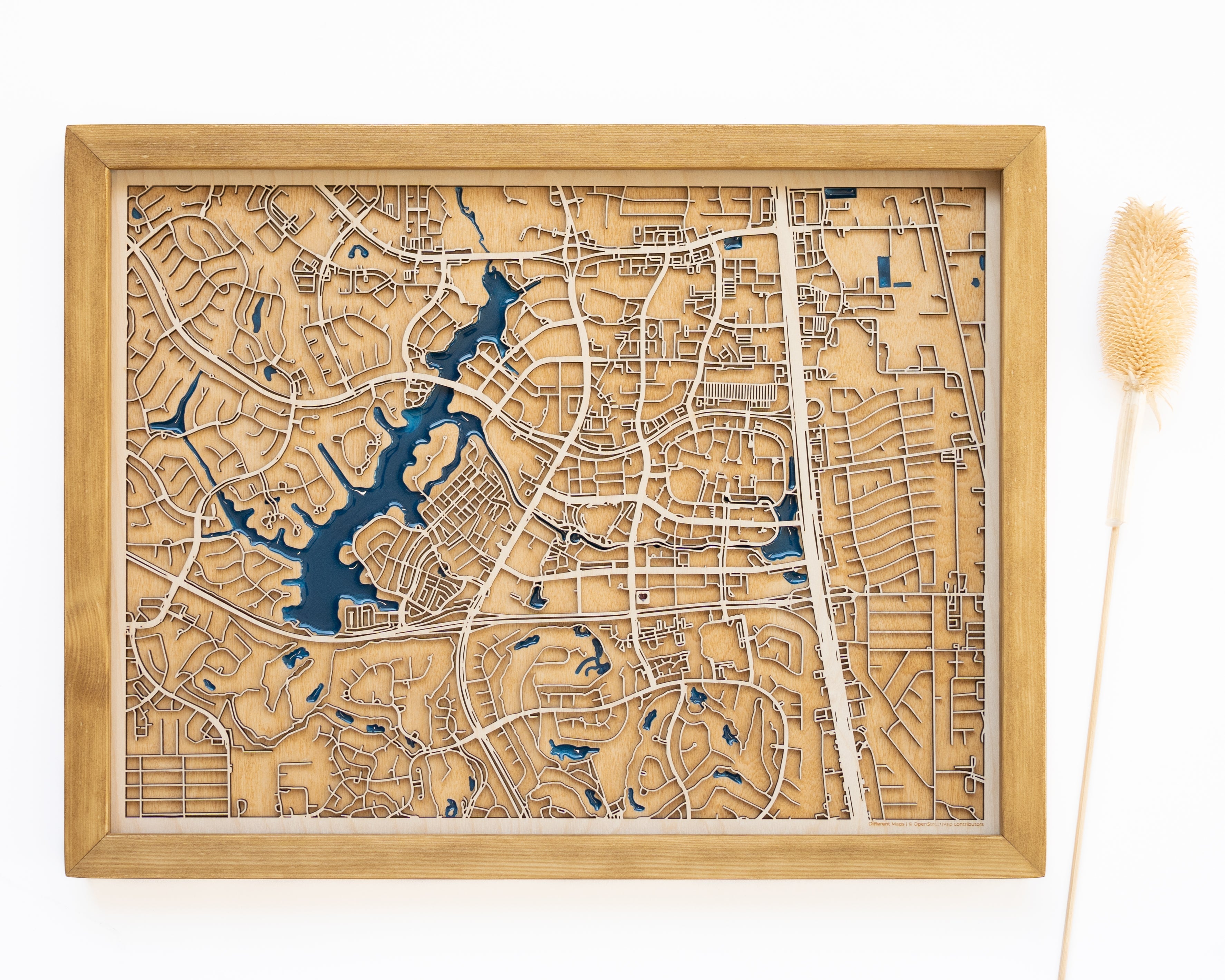 The Woodlands Wood Map