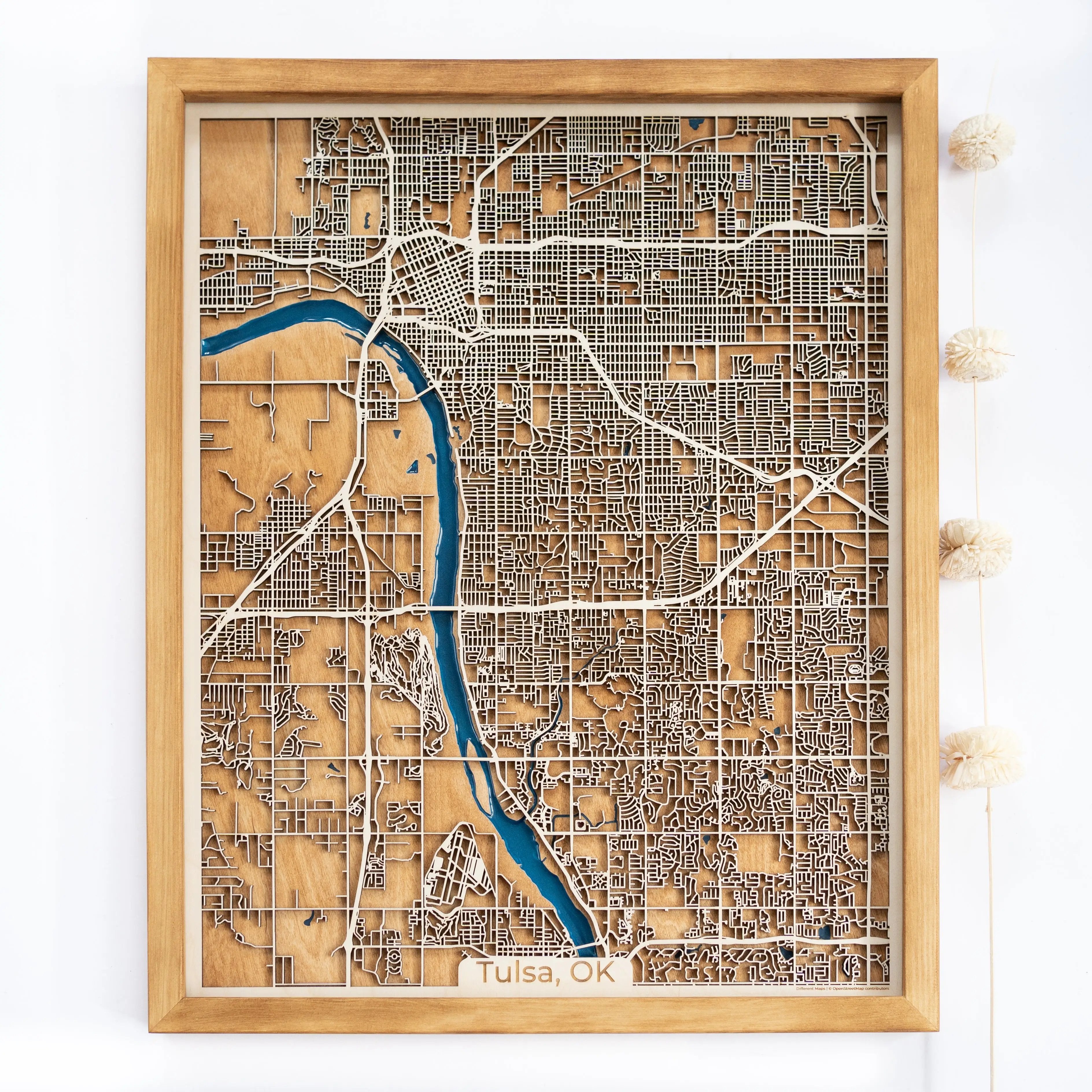 Tulsa Wood Map