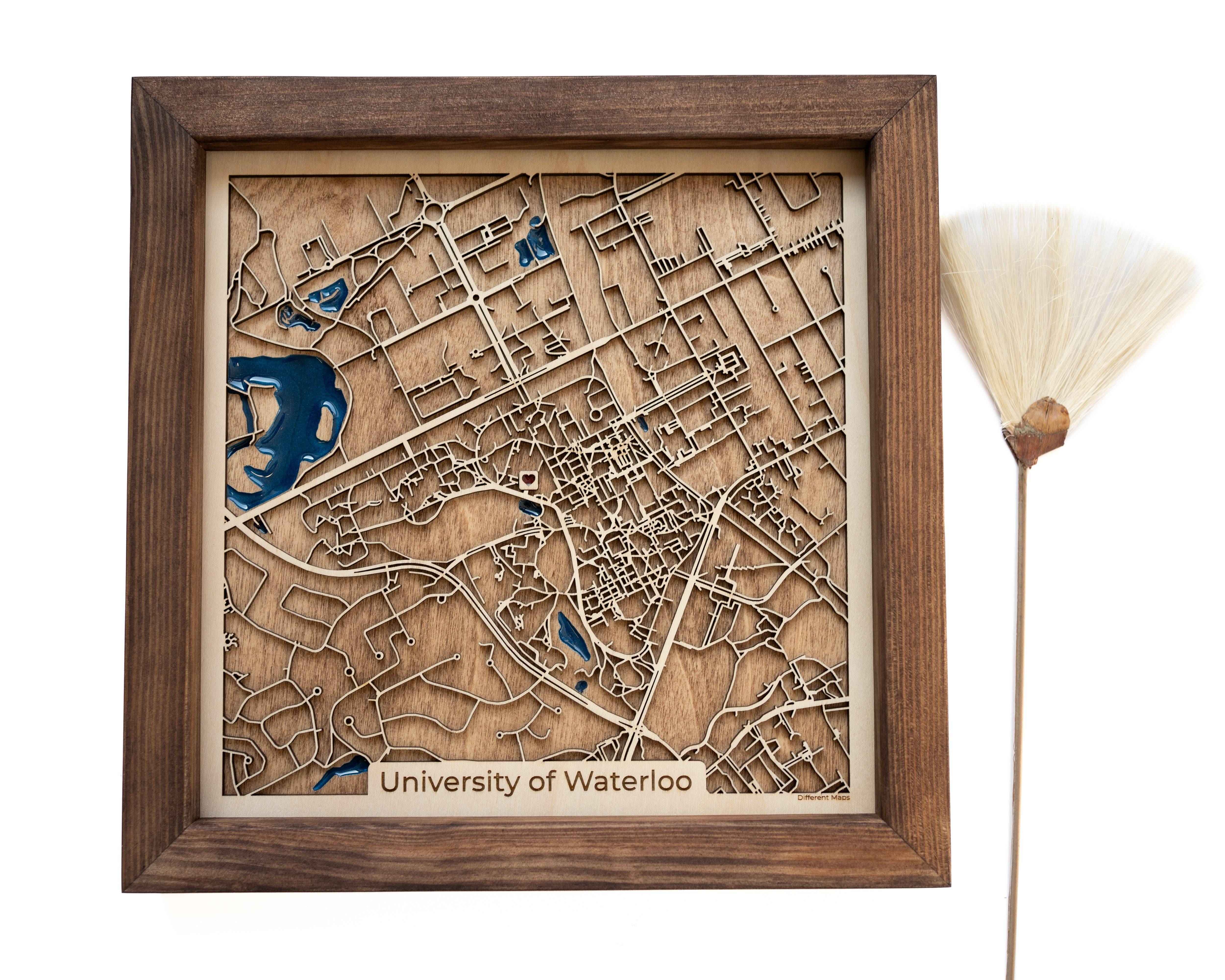 University of Waterloo Wood Map