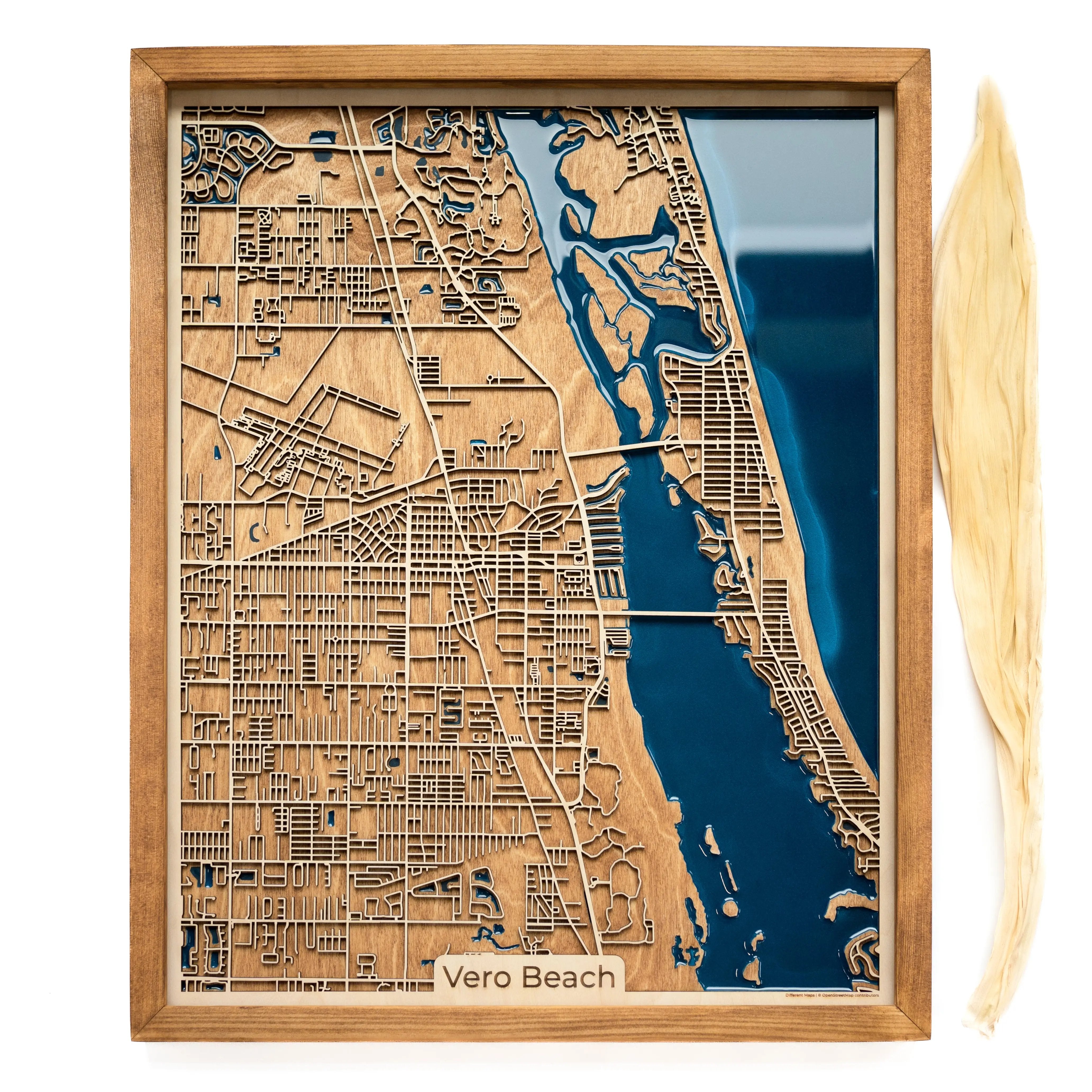 Vero Beach Wood Map