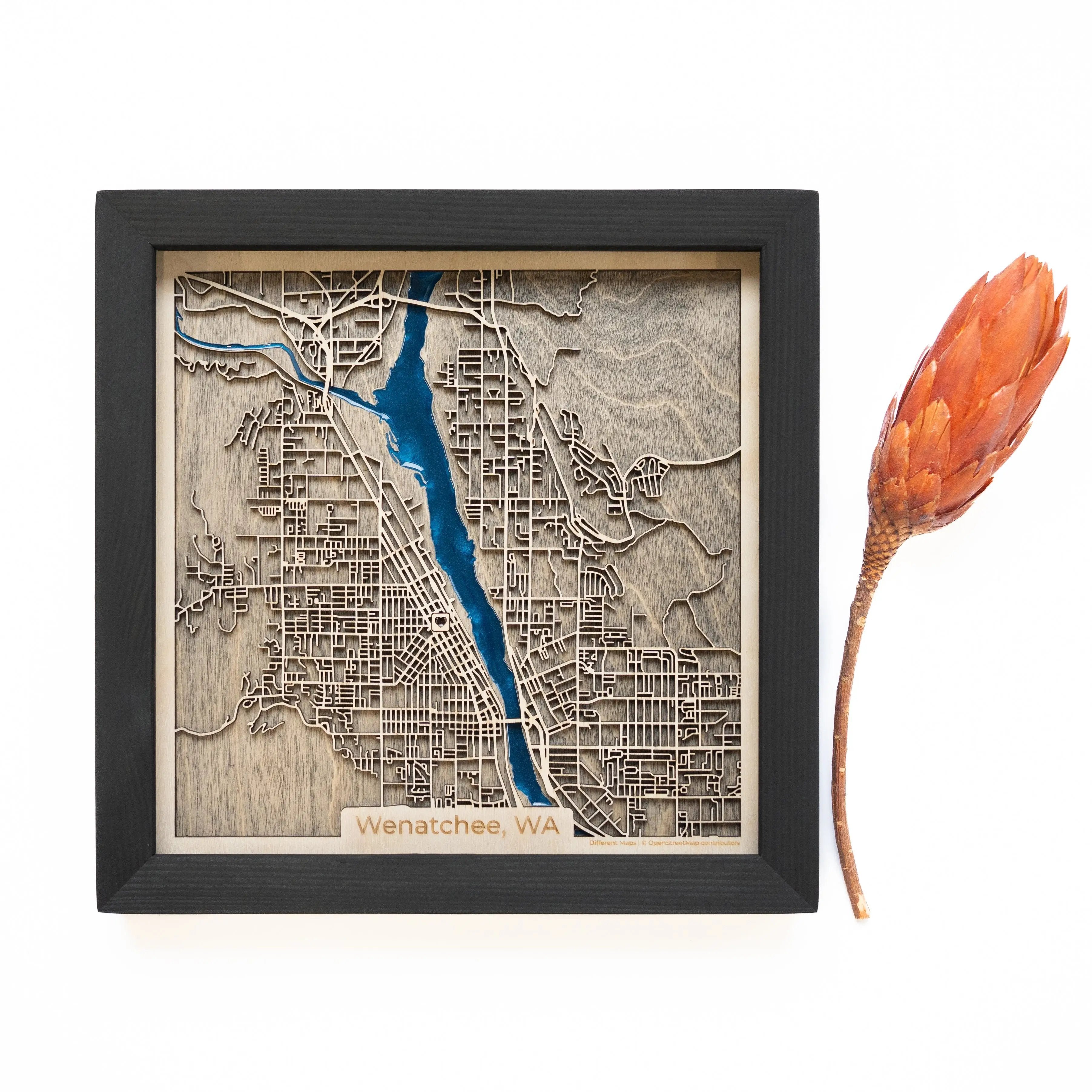 Wenatchee Wood Map