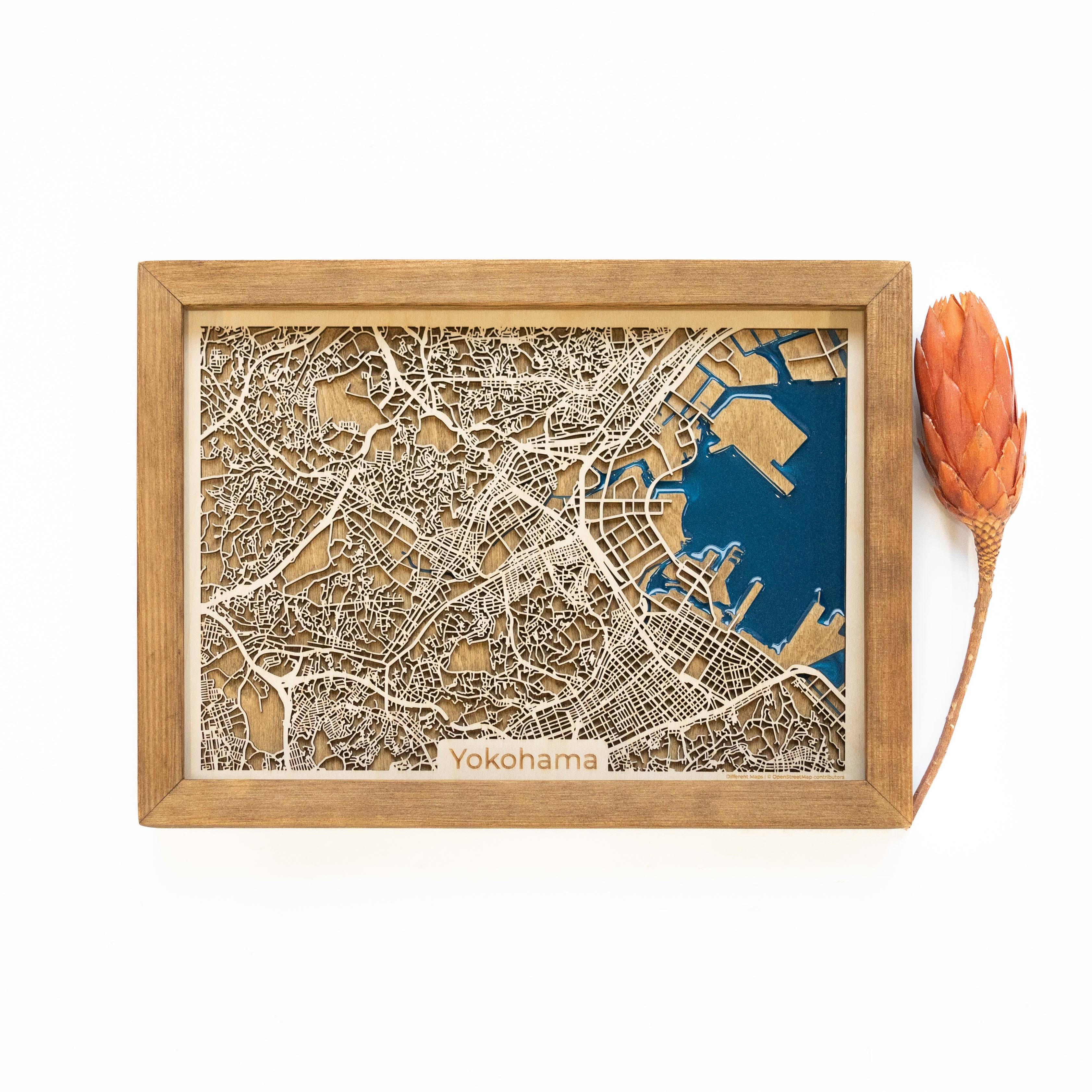 Yokohama Wood Map