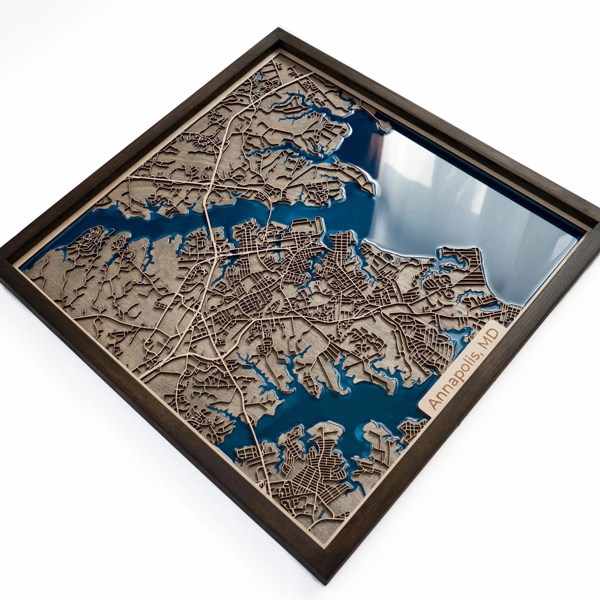 Annapolis wood map