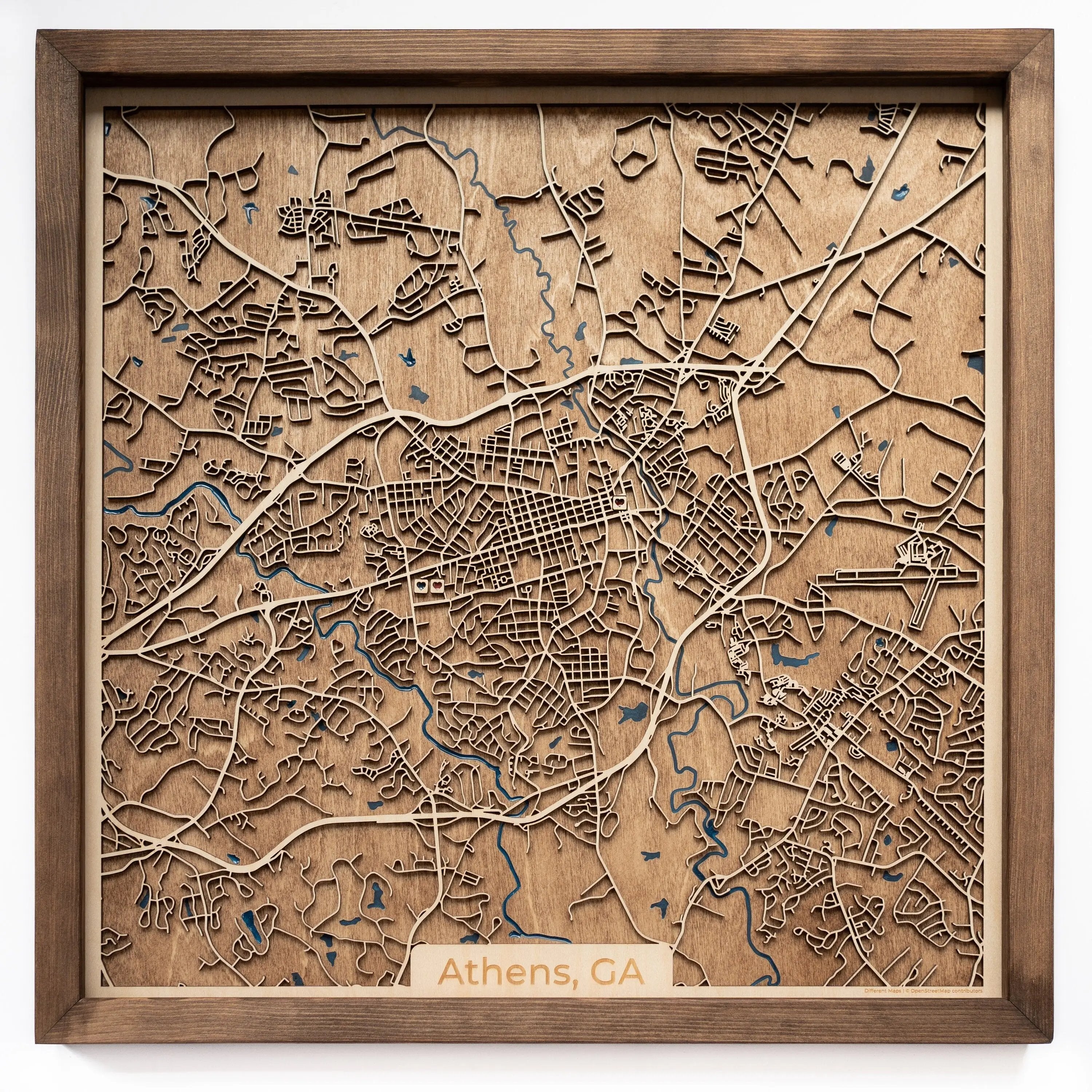 Athens map