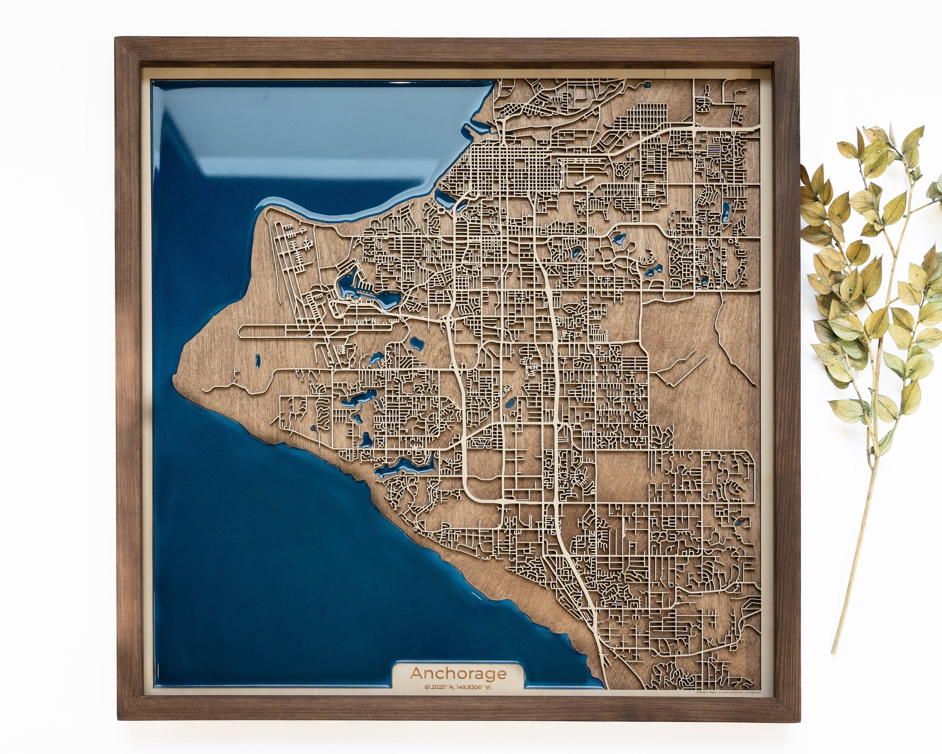 Anchorage wood map