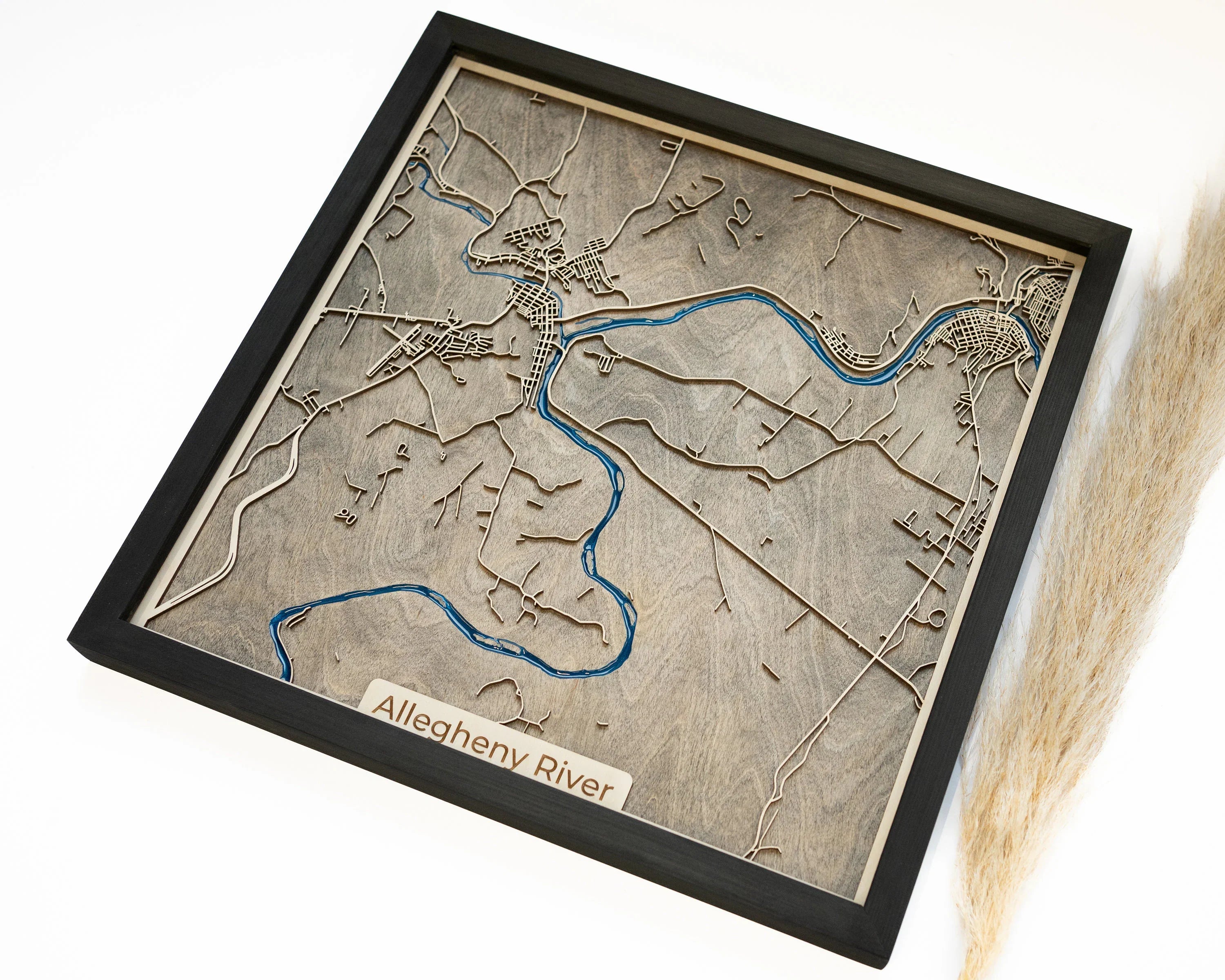 Allegheny River map